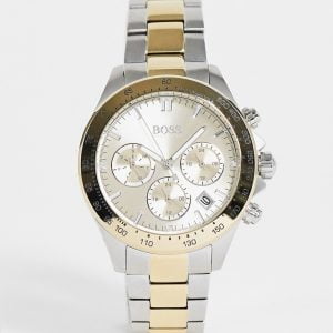 Boss - Flerfärgat metallfärgad armbandsklocka med kronograf, 1502618-Flera