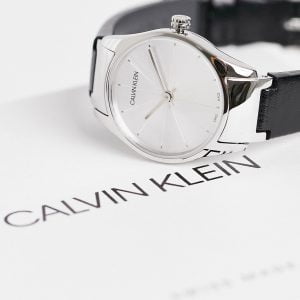 Calvin Klein - Klocka med liten urtavla-Svart