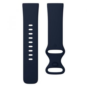 Fitbit Sense & Versa 3 Armband Mörkblå S