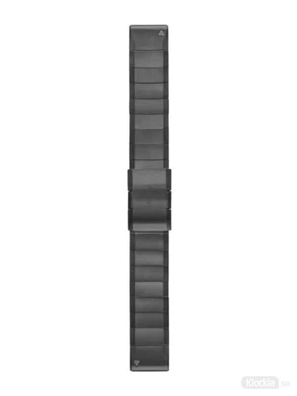 Garmin QuickFit 22mm - Klockarmband, Grafitgrå, Rostfritt stål