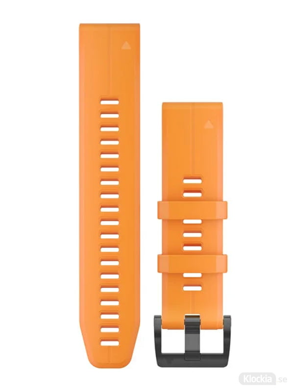 Garmin QuickFit 22mm - Klockarmband, Orange Silikon