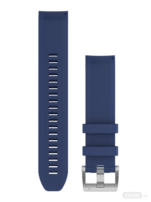 Garmin QuickFit 22mm Klockarmband i marinblått silikon 010-12738-18