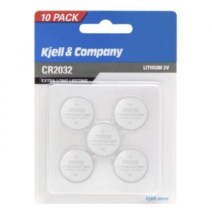 Kjell & Company Litiumbatteri CR2032 10-pack