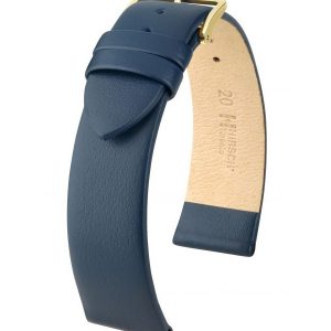 Klockarmband Hirsch Toronto 14mm Medium Blå/Guld 03702180-1-14