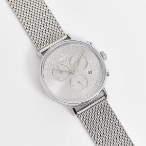Timex - Chronograph - Silverfärgad klocka