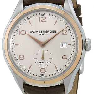 Baume & Mercier Clifton Herrklocka M0A10139 Silverfärgad/Läder