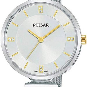 Pulsar 99999 Damklocka PH8469X1 Silverfärgad/Gulguldtonat stål Ø28