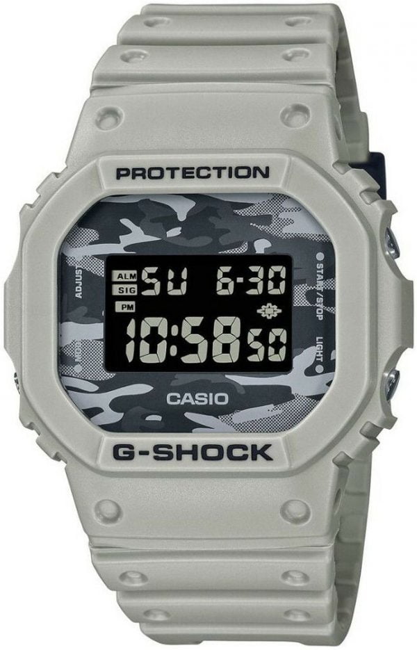 Casio Herrklocka DW-5600CA-8ER G-Shock LCD/Resinplast
