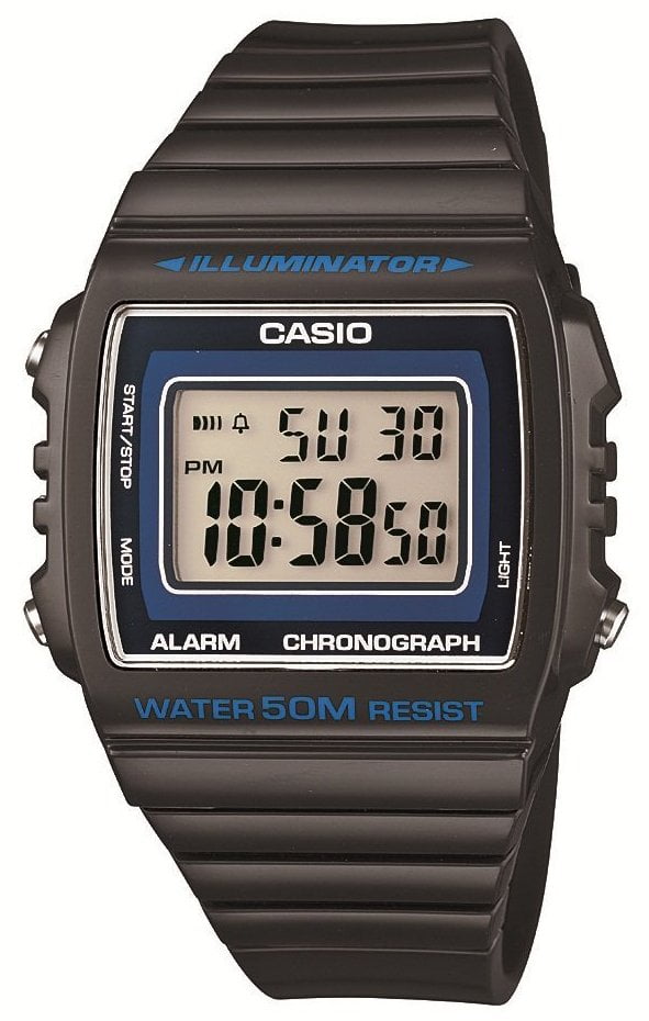 Casio W-215H-8AVEF Collection LCD/Resinplast 43.8x40.7 mm
