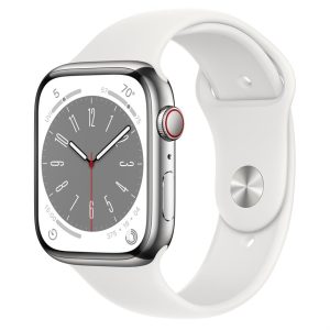 Apple Watch Series 8 Rostfri stålboett - Herrklocka - Stjärnurmakarna