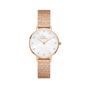 Daniel Wellington DW Klocka Petite Lumine Pressed Piano 28mm Roséguld