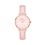 daniel wellington dw klocka petite cherry blossom 28mm roséguld