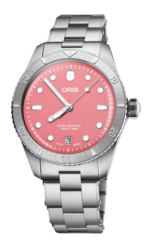 new pink oris cotton candy diver 65