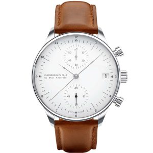About Vintage 1844 Chronograph Steel / White 103026