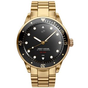 About Vintage 1926 At Sea Gold / Black 39,5mm 349646