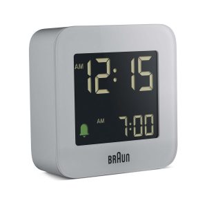 Braun Digital Travel Alarm Clock BC08G