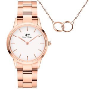 Daniel Wellington Iconic Link 32 Roseguld Gåvoset