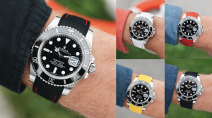 rolex armband i gummi