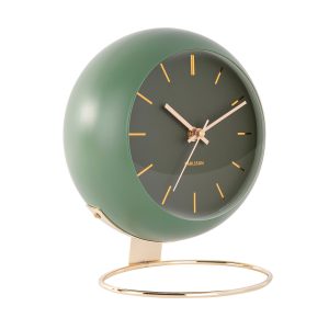 Karlsson Table Clock Globe Green KA5832GR
