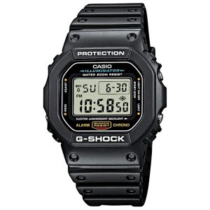 Casio G-Shock DW-5600E-1VER - Man - 43 mm - Digital - Digital/Smartklocka - Mineralglas