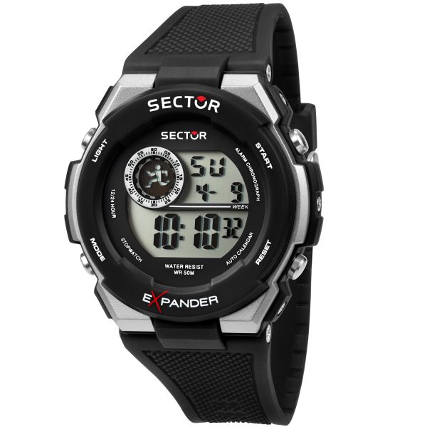 Sector EX-10 R3251537001 - Man - 40 mm - Digital - Digital/Smartklocka - Gorillaglas