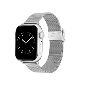 Smartwatch Mesh Strap Silver