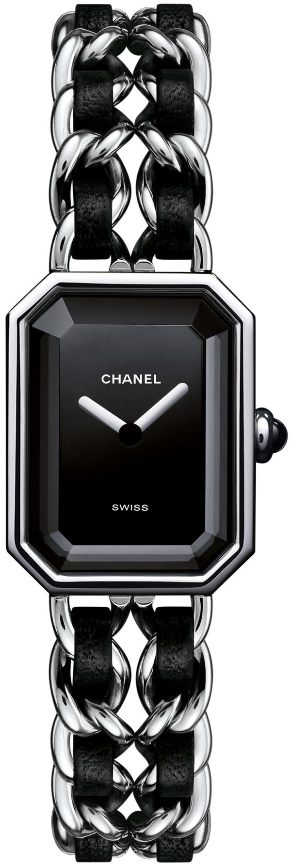 Chanel Damklocka H0451 Premiere Svart/Stål 15x19.5 mm