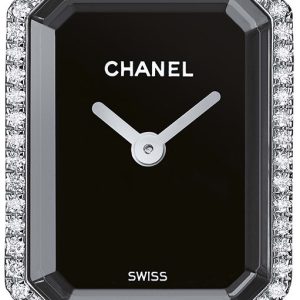 Chanel Damklocka H2163 Premiere Svart/Keramik 15x19.5 mm