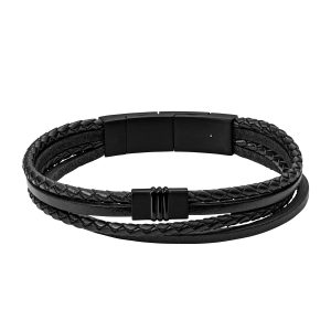 Fossil JF03098001 Armband Läder JF03098001 - Man