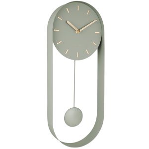 Karlsson Charm Pendulum Wall Clock Väggklocka KA5822DG - Unisex - 20 cm - Quartz