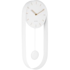 Karlsson Charm Pendulum Wall Clock Väggklocka KA5822WH - Unisex - 20 cm - Quartz