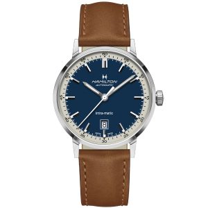 Hamilton American Classic Intra-Matic H38425540 - Man - 40 mm - Analogt - Automatiskt - Safirglas