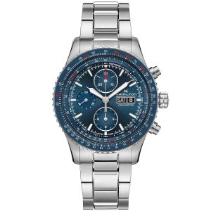 Hamilton Khaki Aviation Converter Auto Chrono H76746140 - Man - 44 mm - Analogt - Automatiskt - Safirglas