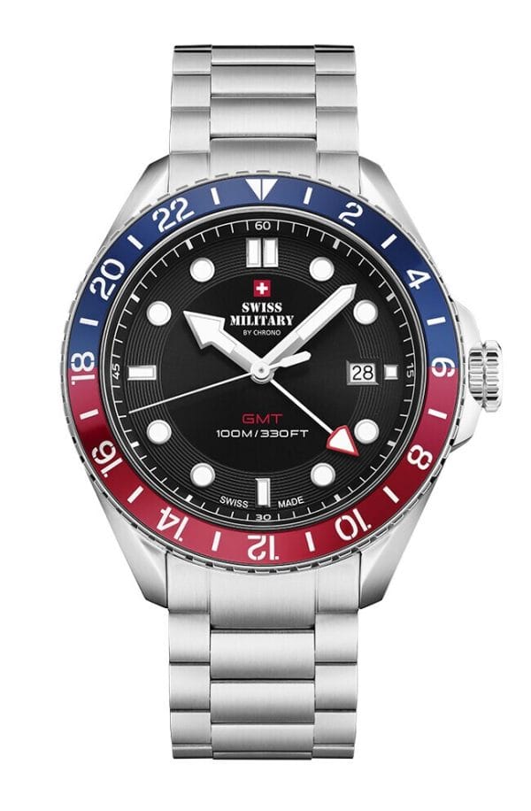 Swiss Military By Chrono Zug GMT - Herrklocka