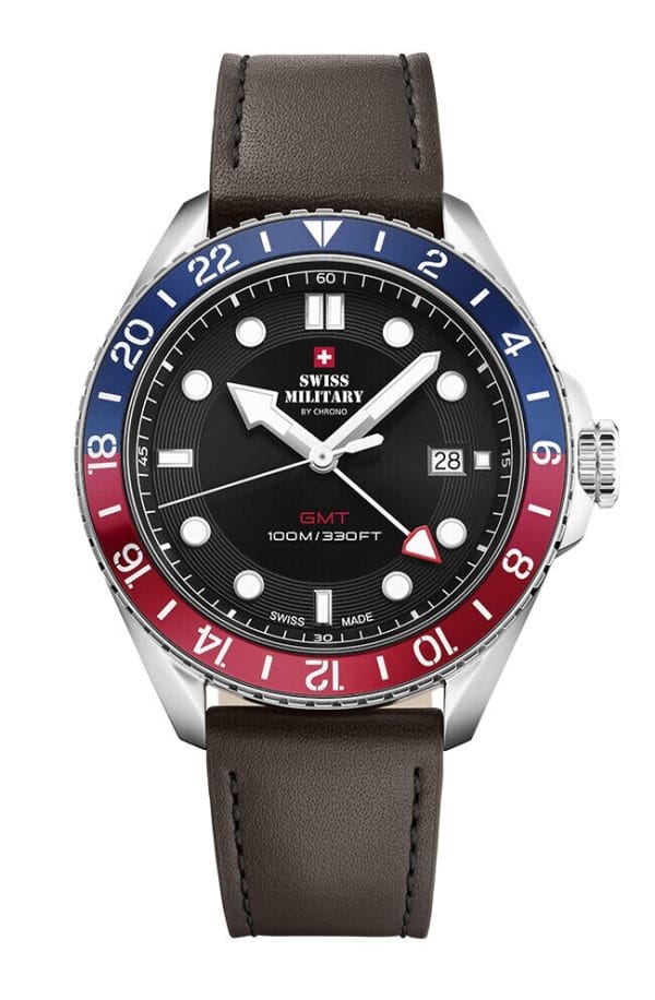 Swiss Military By Chrono Zug GMT - Herrklocka