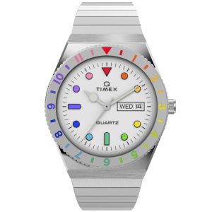 Timex Q Rainbow TW2V66000 - Unisex - 36 mm - Analogt - Quartz - Mineralglas