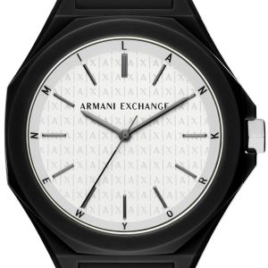 Armani Exchange Herrklocka AX4600 Andrea Vit/Gummi Ø40 mm