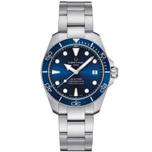 Certina DS Action Diver Powermatic 80 C0328071104100 - Man - 38 mm - Analogt - Automatiskt - Safirglas