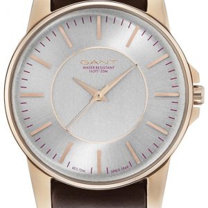 Gant Damklocka GT003015 Silverfärgad/Läder Ø36 mm