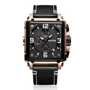 Megir Fortress Rose Gold Black