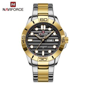 Naviforce Solid State Gold Black