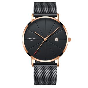 Nibosi Outlier Rose Gold Black