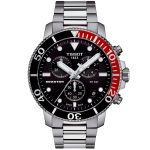 tissot seastar 1000 chronograph t1204171105101 - herr - 45 mm - analogt - quartz - safirglas