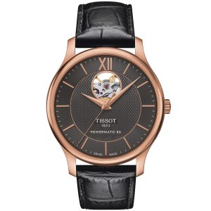 Tissot Tradition Powermatic 80 T0639073606800 - Herr - 40 mm - Analogt - Automatiskt - Safirglas