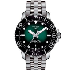 Tissot Watch Seastar 1000 Powermatic 80 T1204071109101 - Herr - 46 mm - Analogt - Automatiskt - Safirglas