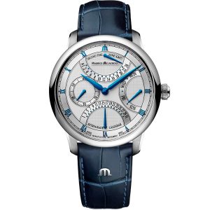 Maurice Lacroix Masterpiece Triple Rétrograde 43mm MP6538-SS001-110-1 - Herr - 43 mm - Analogt - Automatiskt - Safirglas