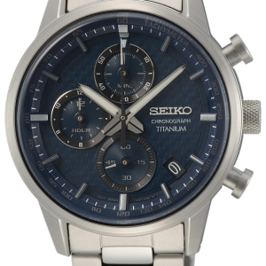 SEIKO Mens Titanium Chronograph