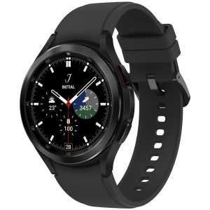 Samsung Galaxy Watch4 46mm Classic BT Black SM-R890NZKAEUD - Herr - 46 mm - Smartklocka - Digital/Smartklocka - Gorillaglas