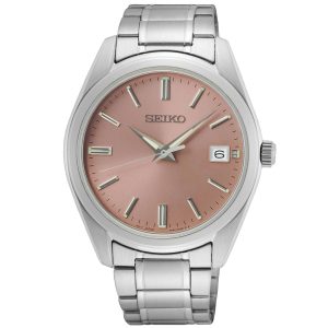 Seiko Classic SUR523P1 - Unisex - 40 mm - Analogt - Quartz - Hardlex Crystal Mineralglas