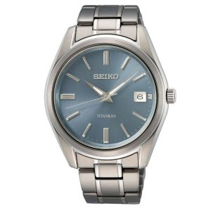 Seiko Titanium Essential SUR371P1 - Herr - 40 mm - Analogt - Quartz - Safirglas